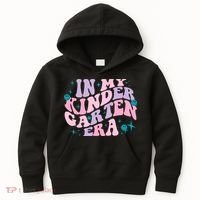 In My Kindergarten Era Groovy Back To School Teacher Student Kids Hoodie thumb 0