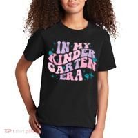 In My Kindergarten Era Groovy Back To School Teacher Student Kids T-Shirt thumb 2