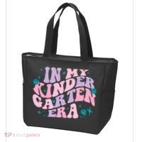 In My Kindergarten Era Groovy Back To School Teacher Student Tote Bag thumb 3