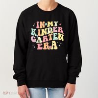 In My Kindergarten Era Retro Back To School Teacher Student Women's Sweatshirt thumb 0