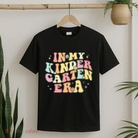 In My Kindergarten Era Retro Back To School Teacher Student T-Shirt thumb 2