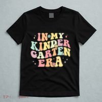In My Kindergarten Era Retro Back To School Teacher Student T-Shirt thumb 5