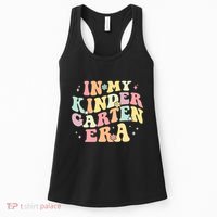 In My Kindergarten Era Retro Back To School Teacher Student Women's Tank Top thumb 0