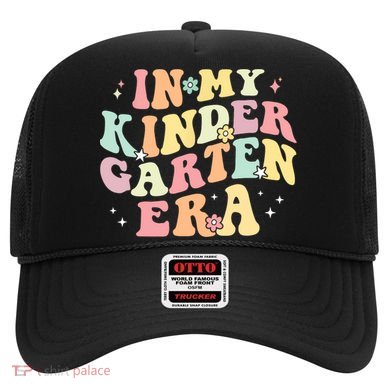 In My Kindergarten Era Retro Back To School Teacher Student Hat