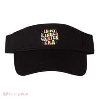 In My Kindergarten Era Retro Back To School Teacher Student Visor thumb 0