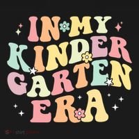 In My Kindergarten Era Retro Back To School Teacher Student Women's Long Sleeve Shirt thumb 2