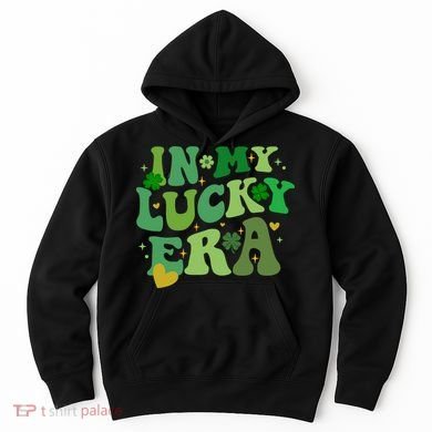 In My Lucky Era St Patricks Day Shamrock Hoodie