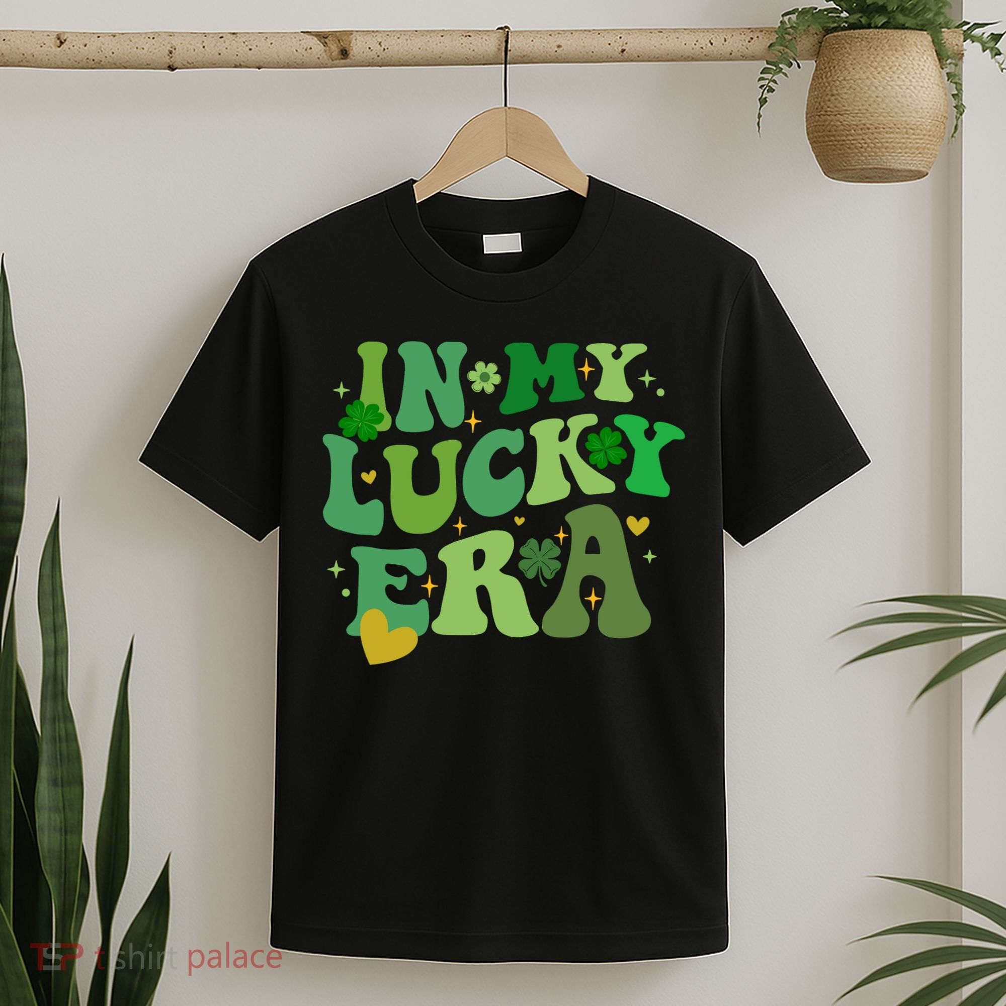 In My Lucky Era St Patricks Day Shamrock T-Shirt