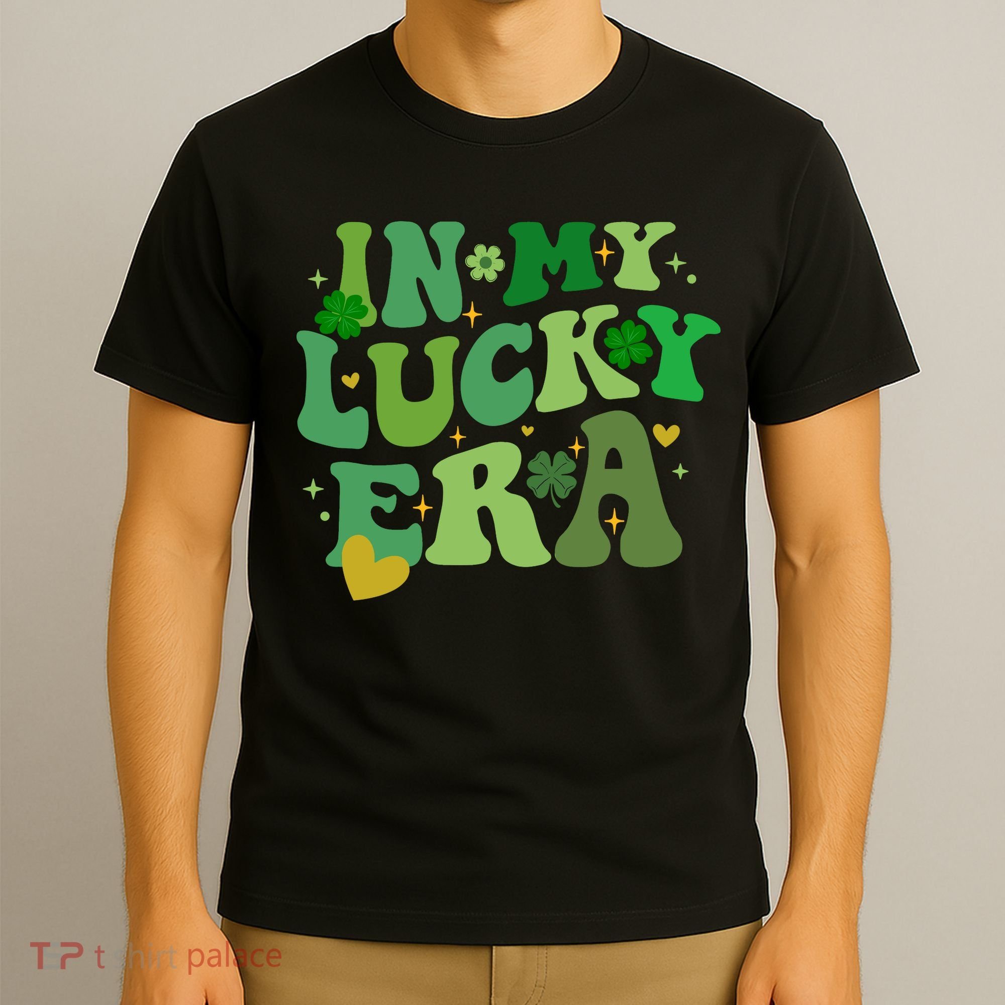 In My Lucky Era St Patricks Day Shamrock T-Shirt