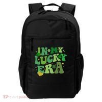 In My Lucky Era St Patricks Day Shamrock Backpack thumb 0