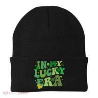 In My Lucky Era St Patricks Day Shamrock Beanie thumb 0