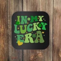 In My Lucky Era St Patricks Day Shamrock Coaster thumb 0