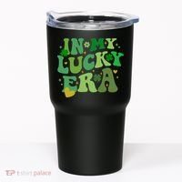 In My Lucky Era St Patricks Day Shamrock Tumbler thumb 0
