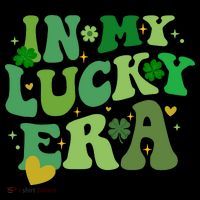 In My Lucky Era St Patricks Day Shamrock Mousepad thumb 1
