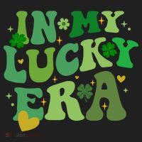In My Lucky Era St Patricks Day Shamrock Hat thumb 2