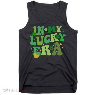 In My Lucky Era St Patricks Day Shamrock Tank Top