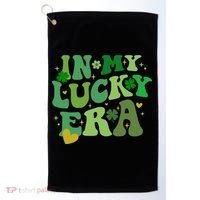 In My Lucky Era St Patricks Day Shamrock Golf Towel thumb 0