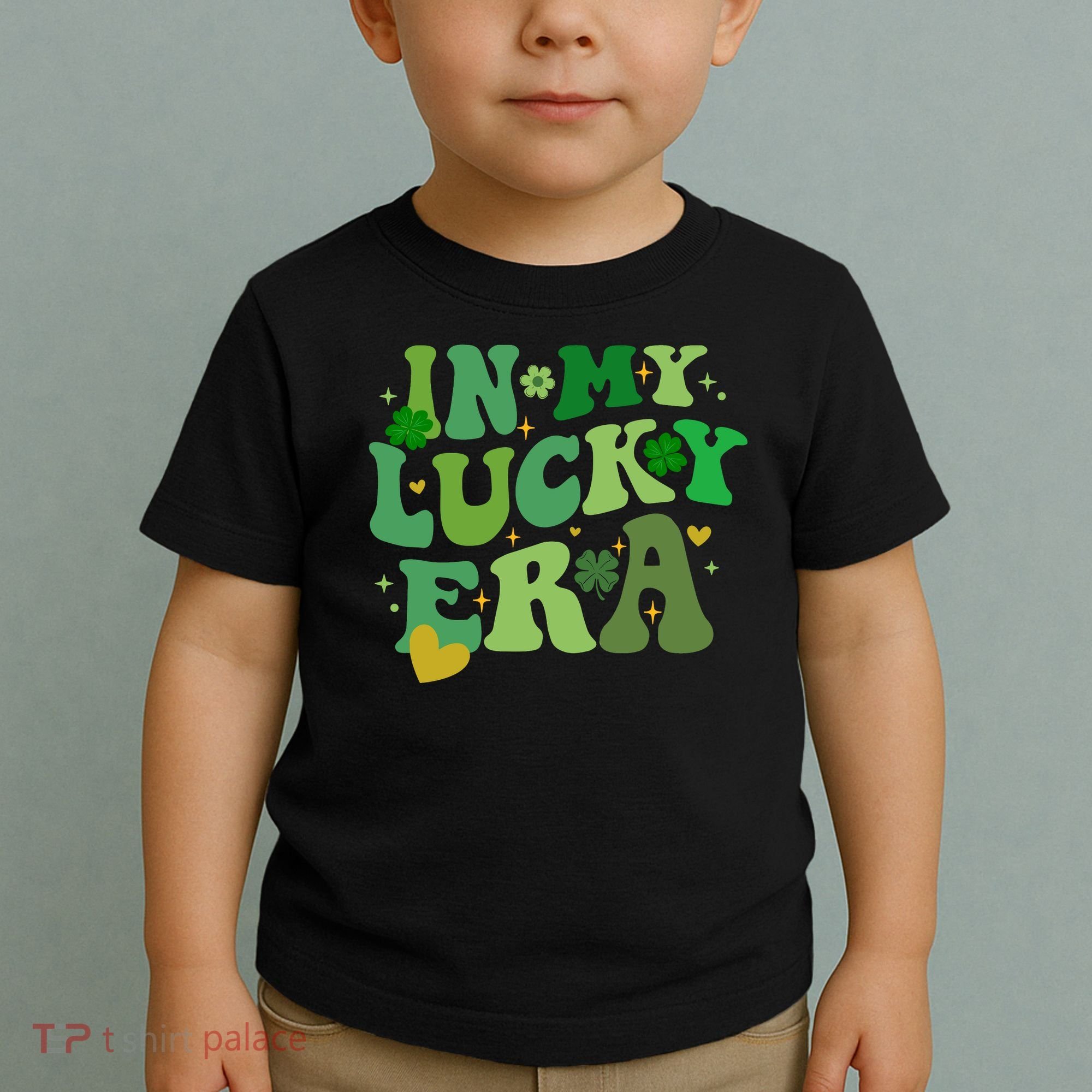 In My Lucky Era St Patricks Day Shamrock Toddler T-Shirt