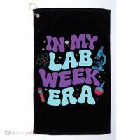 In My Lab Week Era For Teacher Student Lab Week Women Golf Towel thumb 0