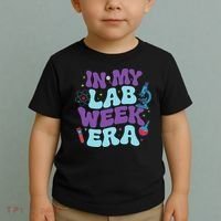 In My Lab Week Era For Teacher Student Lab Week Women Toddler T-Shirt thumb 2