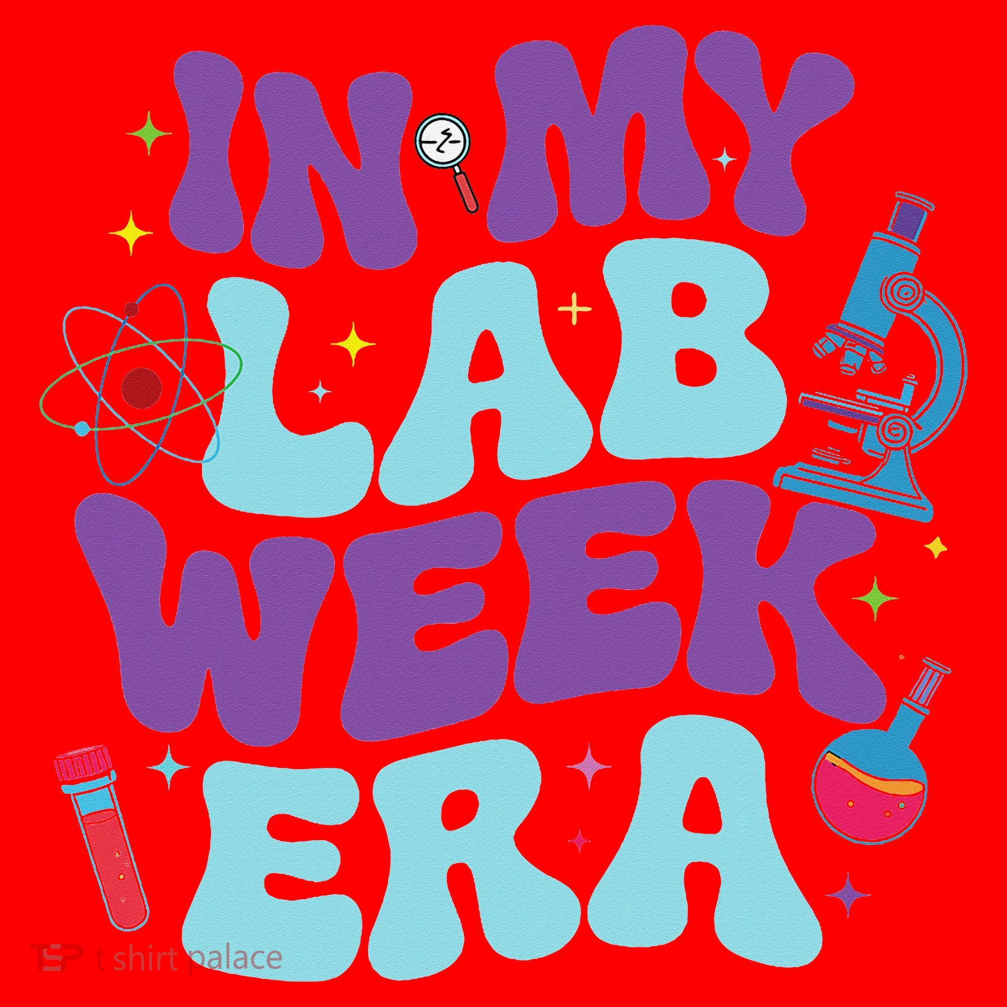 In My Lab Week Era For Teacher Student Lab Week Women Santa Hat