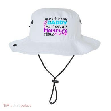 I May Look Like My Daddy But I Have My Mommys Attitude Bucket Hat