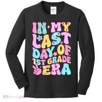 In My Last Day Of First Grade Era Teacher 1st Grade Kids Long Sleeve Shirt thumb 0