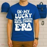 In My Lucky Dental Hygienist Era St Patricks Day Shamrock Gift T-Shirt thumb 6