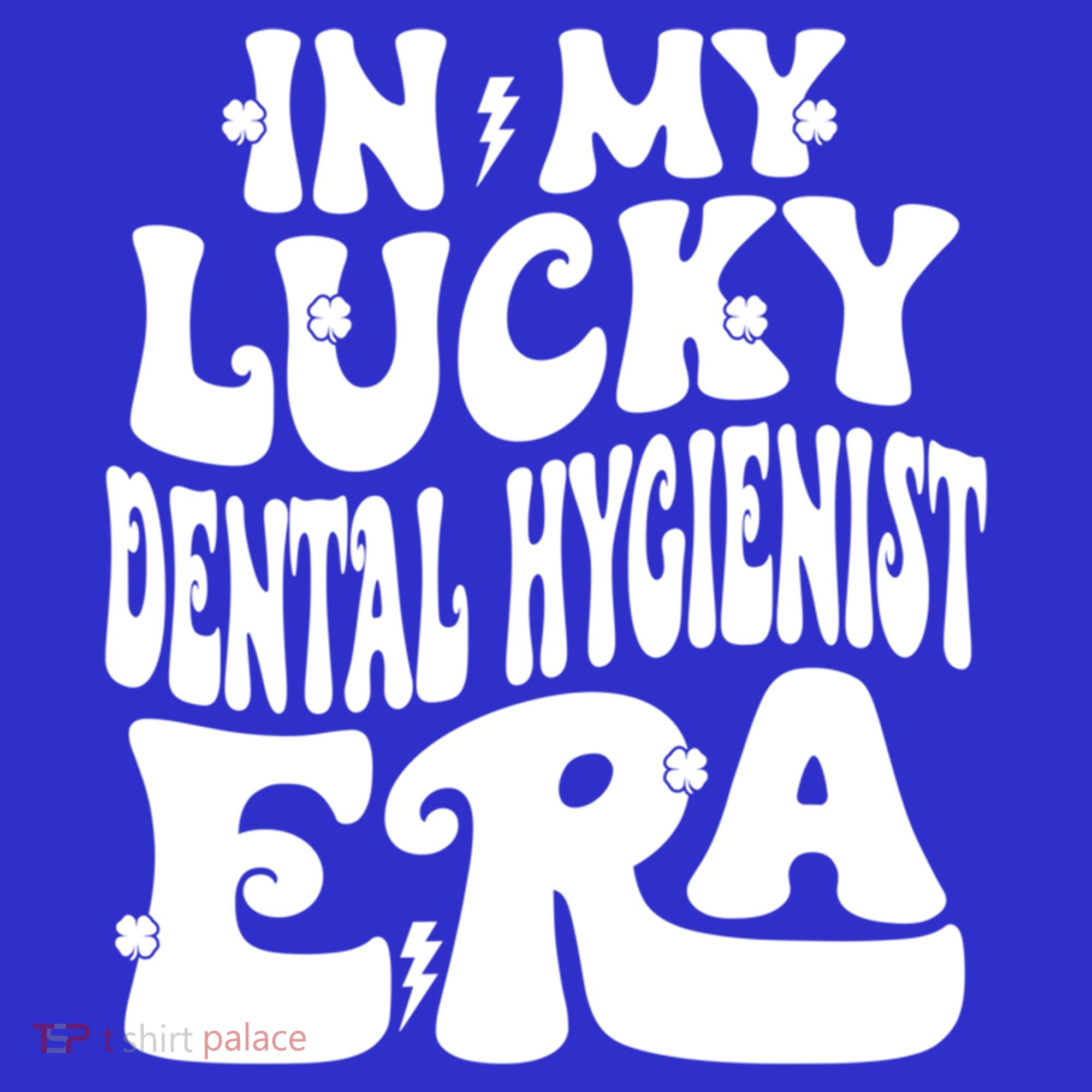 In My Lucky Dental Hygienist Era St Patricks Day Shamrock Gift Visor