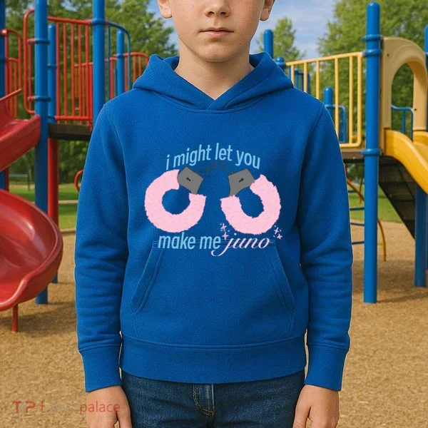 I Might Let You Make Me Juno Kids Hoodie