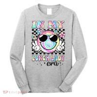 In My Lunch Lady Era Groovy Retro Back To School Funny Long Sleeve Shirt thumb 0