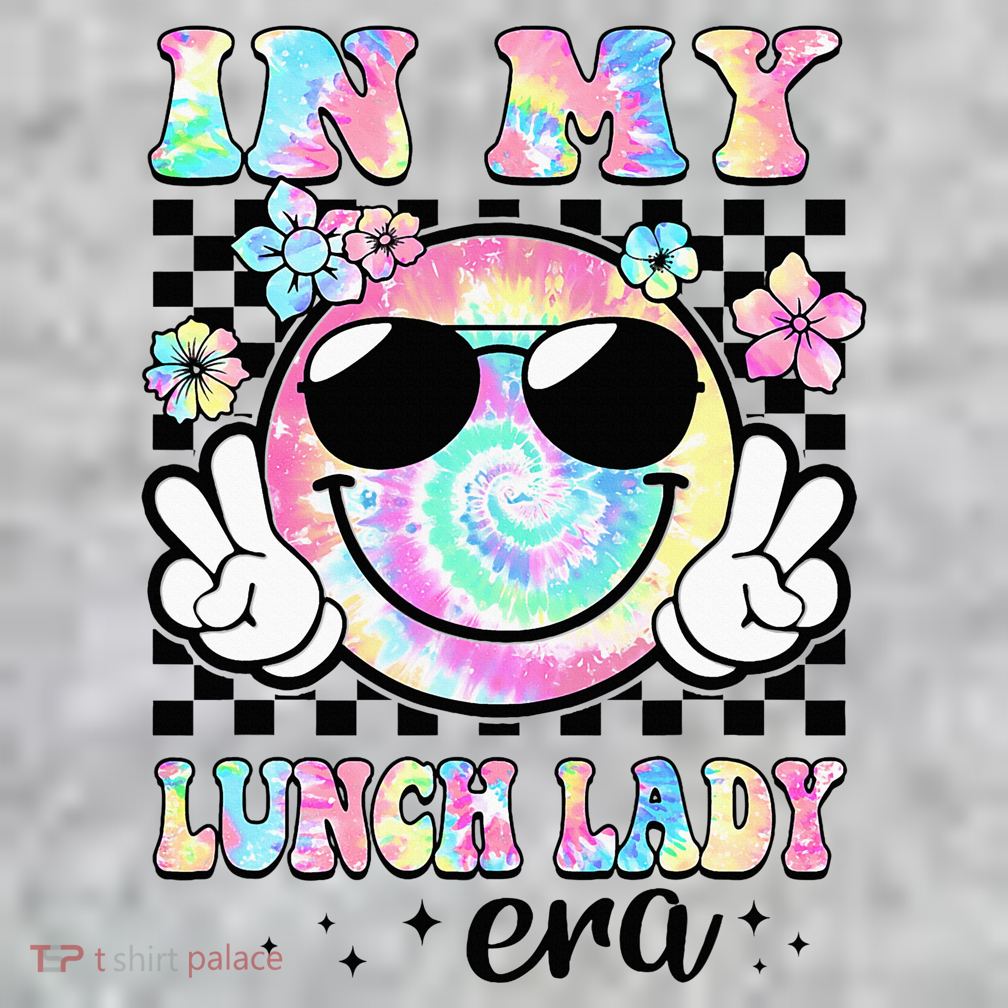 In My Lunch Lady Era Groovy Retro Back To School Funny Long Sleeve Shirt