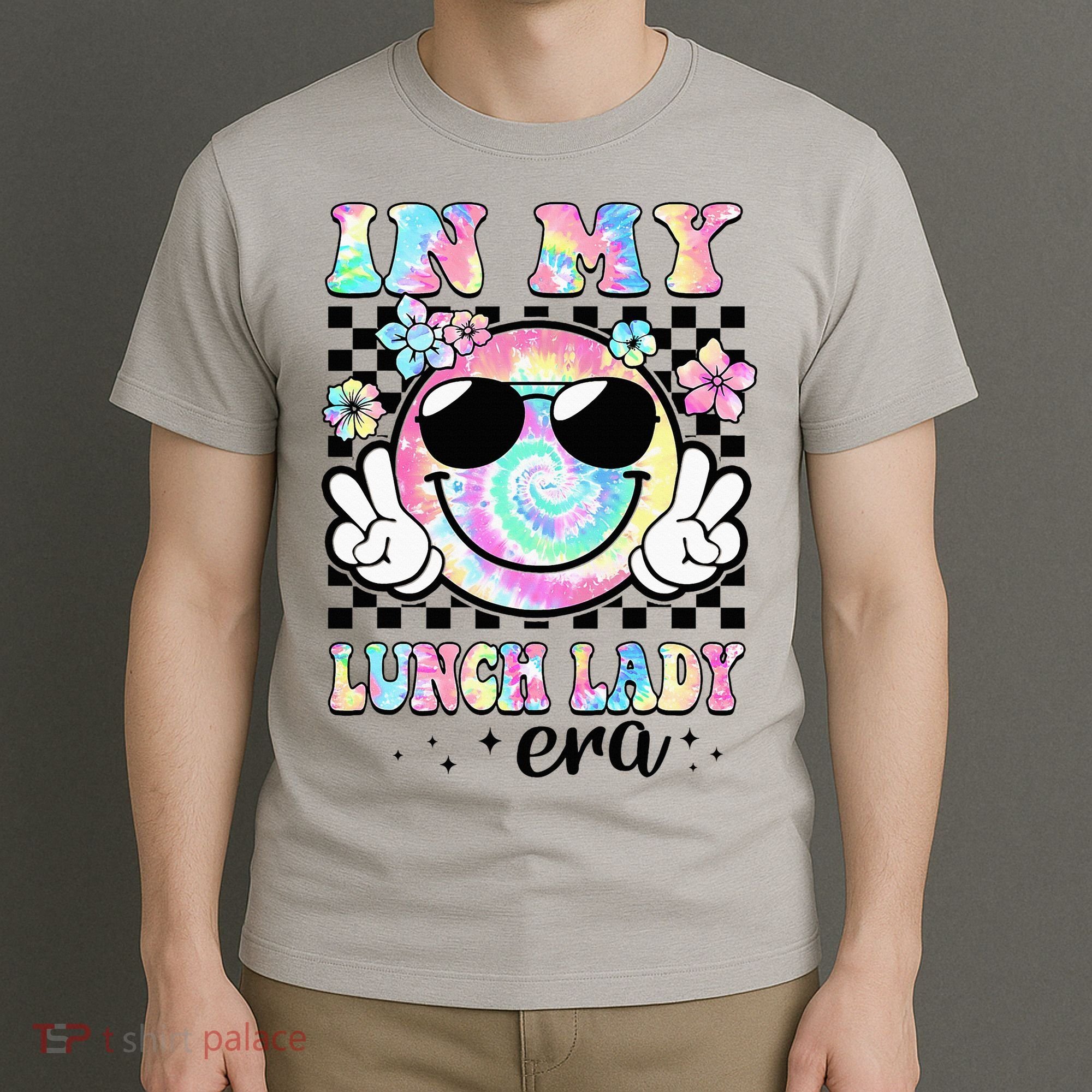 In My Lunch Lady Era Groovy Retro Back To School Funny T-Shirt