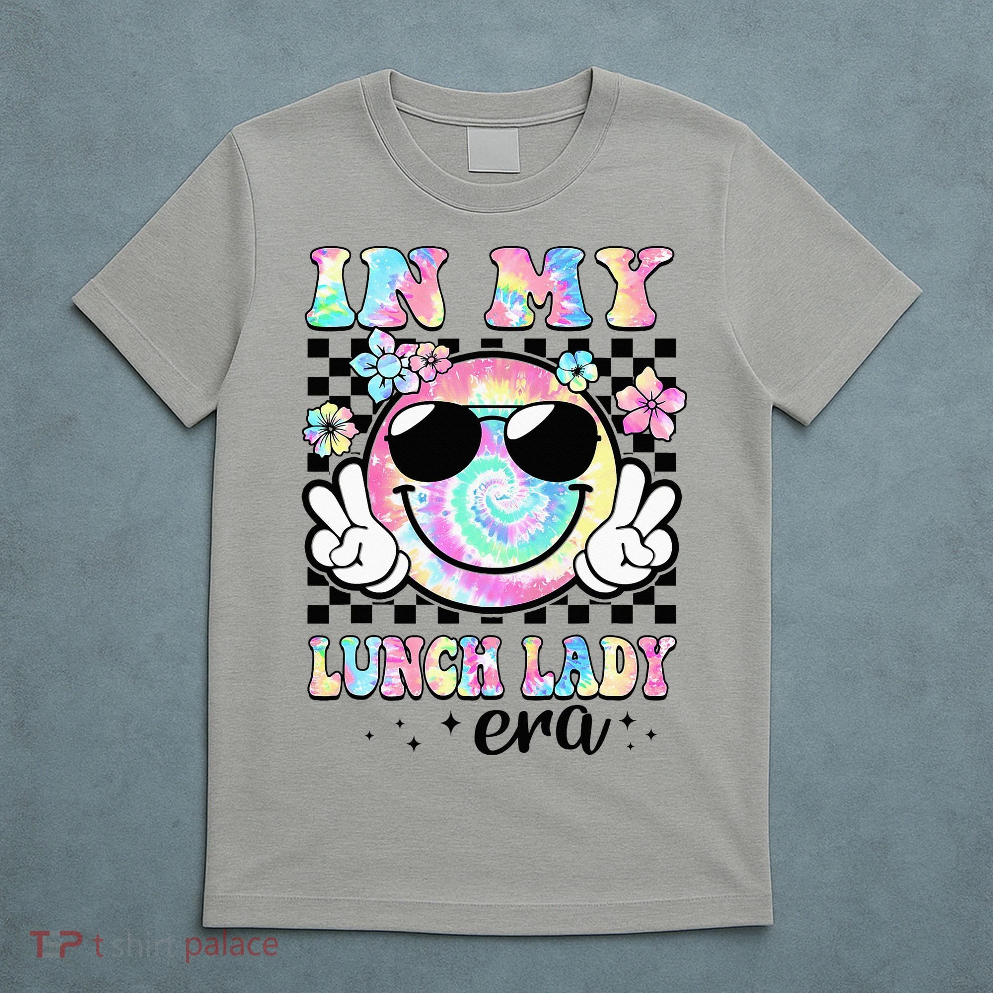 In My Lunch Lady Era Groovy Retro Back To School Funny T-Shirt