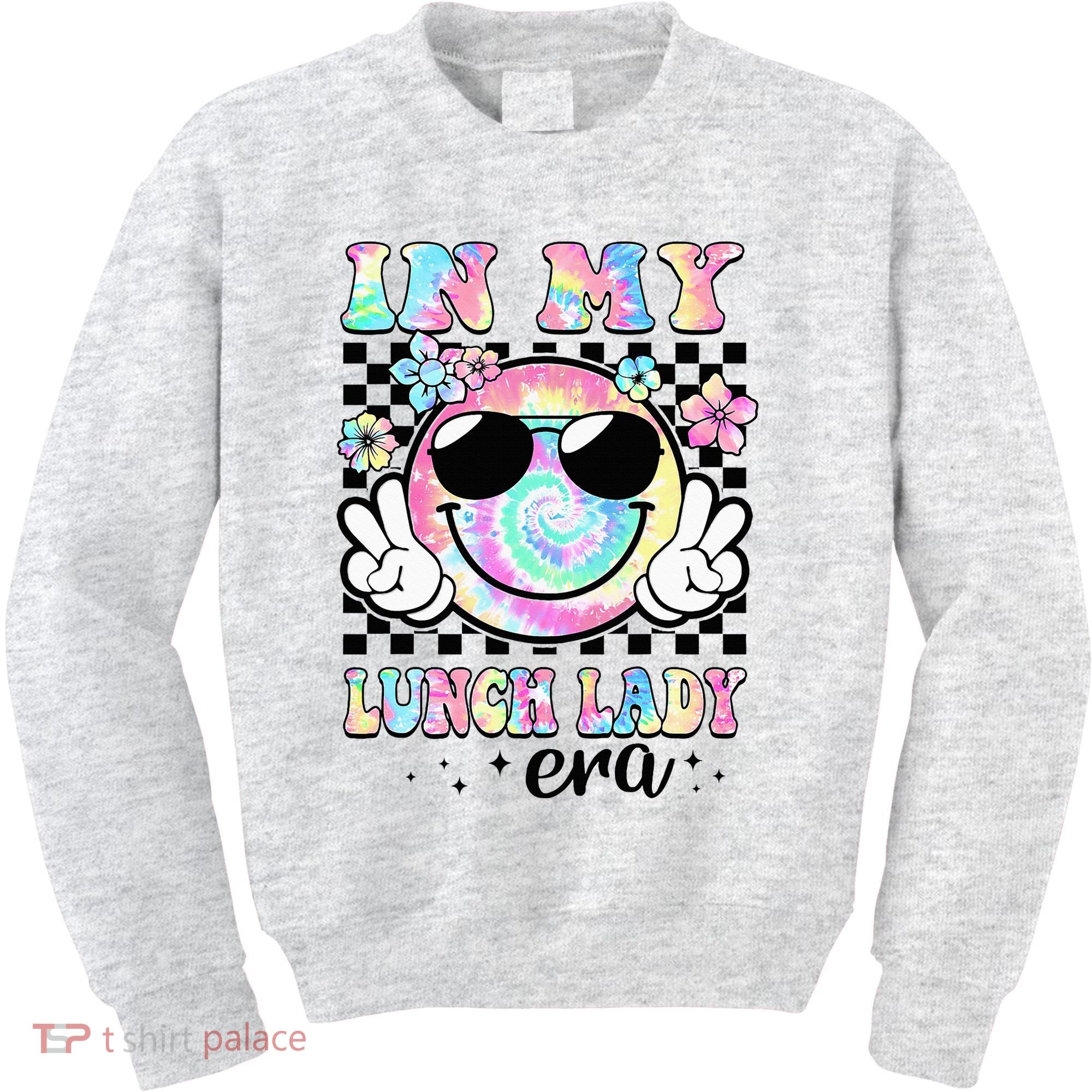 In My Lunch Lady Era Groovy Retro Back To School Funny Kids Sweatshirt