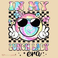 In My Lunch Lady Era Groovy Retro Back To School Funny Tote Bag thumb 4