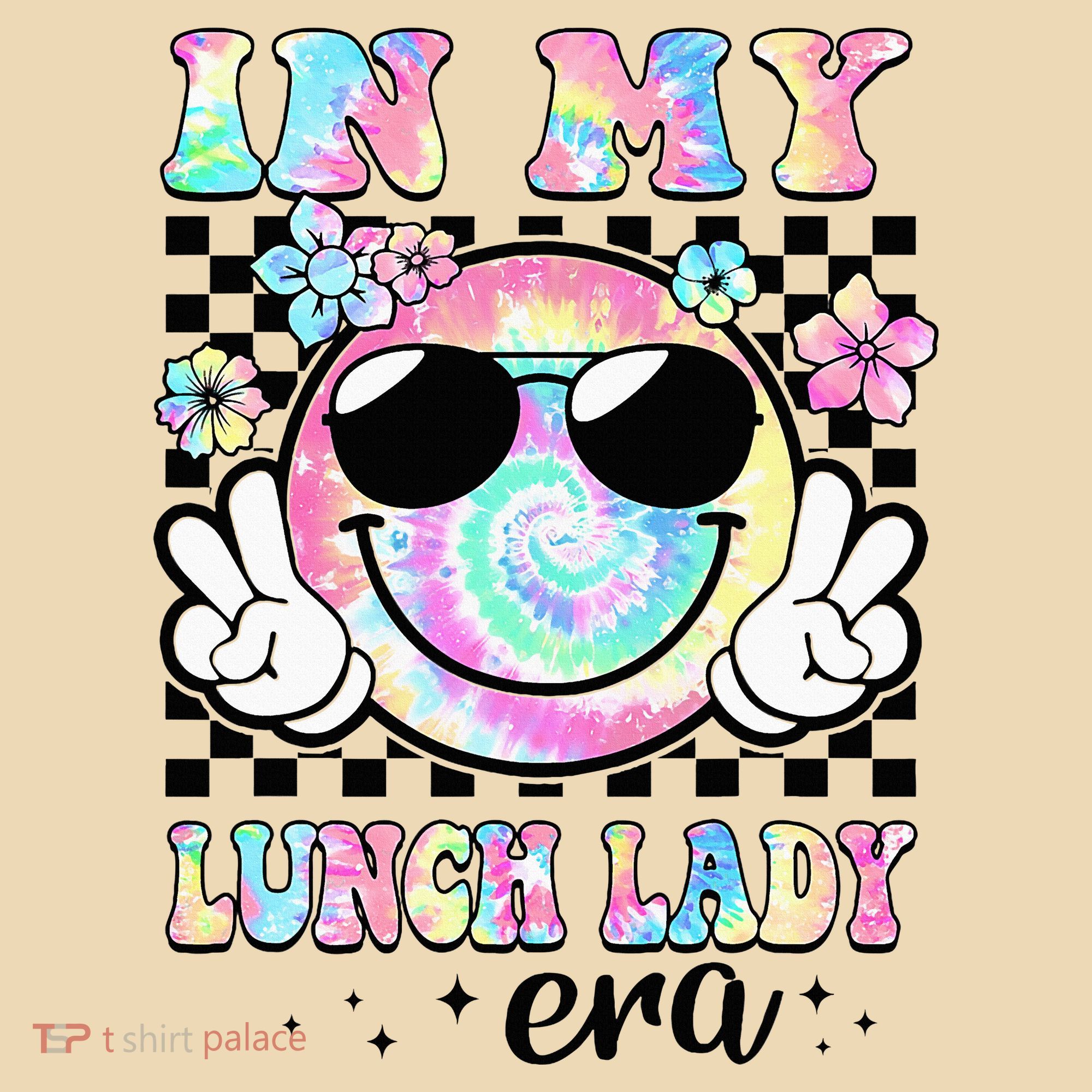 In My Lunch Lady Era Groovy Retro Back To School Funny Tote Bag