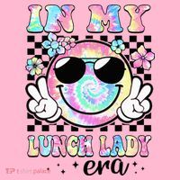 In My Lunch Lady Era Groovy Retro Back To School Funny Coaster thumb 2