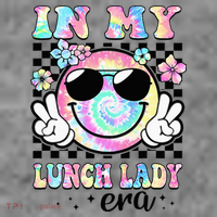 In My Lunch Lady Era Groovy Retro Back To School Funny Toddler Hoodie thumb 2
