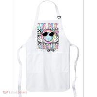 In My Lunch Lady Era Groovy Retro Back To School Funny Apron thumb 0