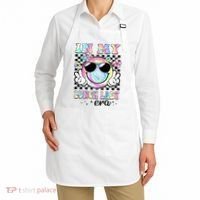 In My Lunch Lady Era Groovy Retro Back To School Funny Apron thumb 2