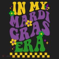 In My Mardi Gras Era Festive Party Women's Sweatshirt thumb 2