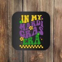 In My Mardi Gras Era Festive Party Coaster thumb 0