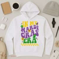 In My Mardi Gras Era Festive Party Hoodie thumb 3