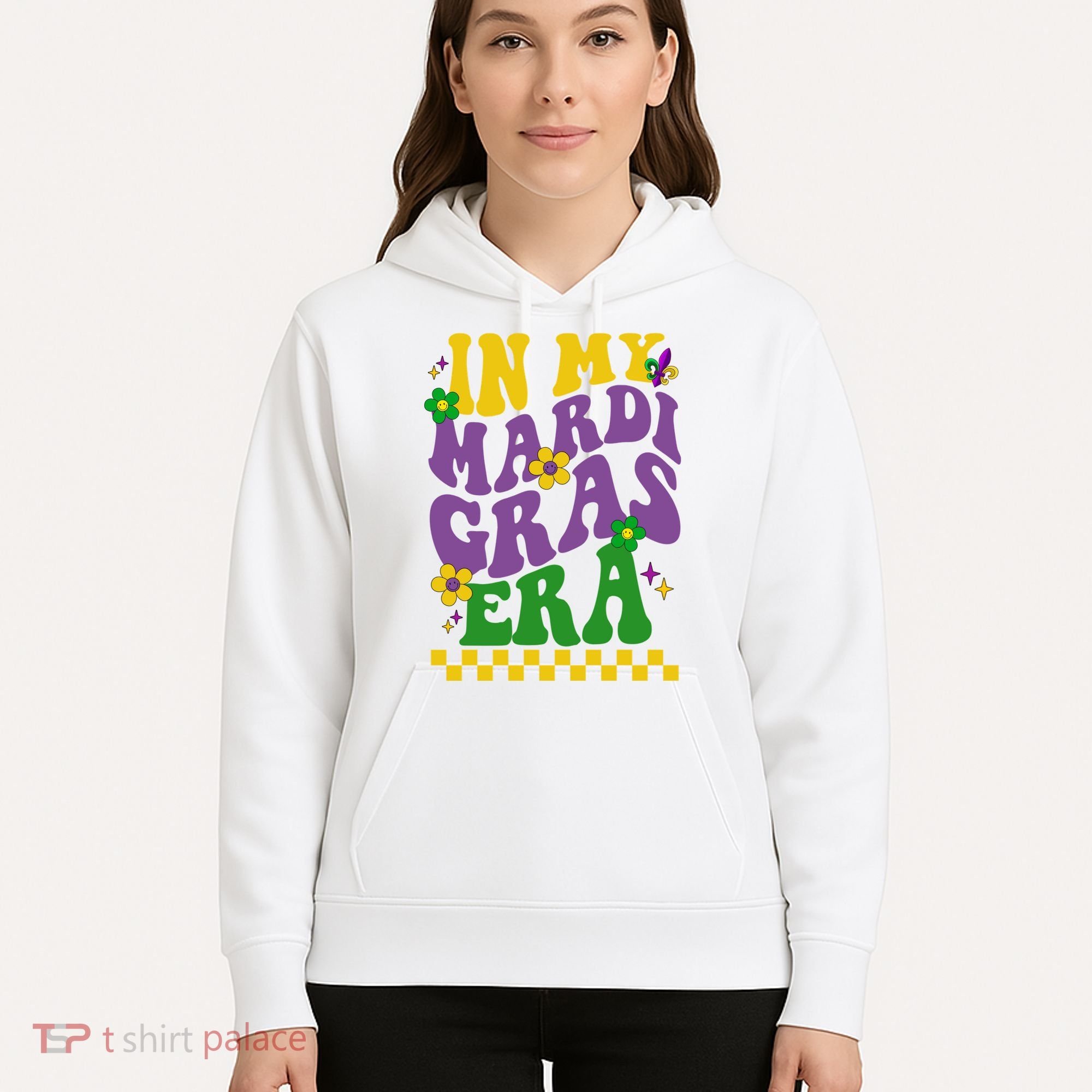 In My Mardi Gras Era Festive Party Hoodie