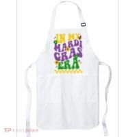 In My Mardi Gras Era Festive Party Apron thumb 0