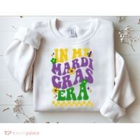In My Mardi Gras Era Festive Party Sweatshirt thumb 2