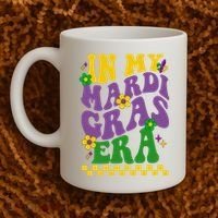 In My Mardi Gras Era Festive Party Coffee Mug thumb 2