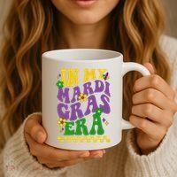 In My Mardi Gras Era Festive Party Coffee Mug thumb 3