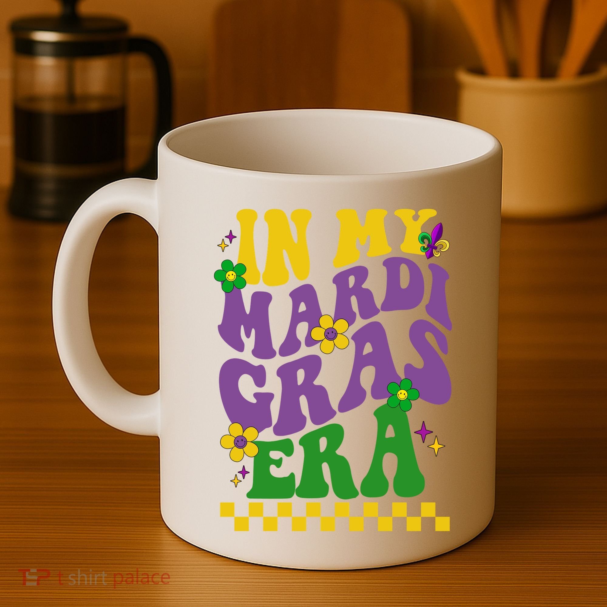 In My Mardi Gras Era Festive Party Coffee Mug